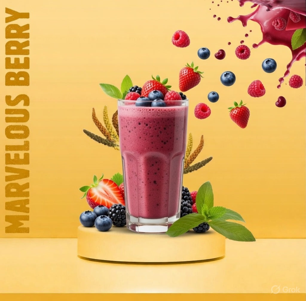 Berry Banana Millet Pre-Mix (pack of 15 sachets)