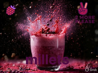 Berry Banana Millet Pre-Mix (pack of 15 sachets)